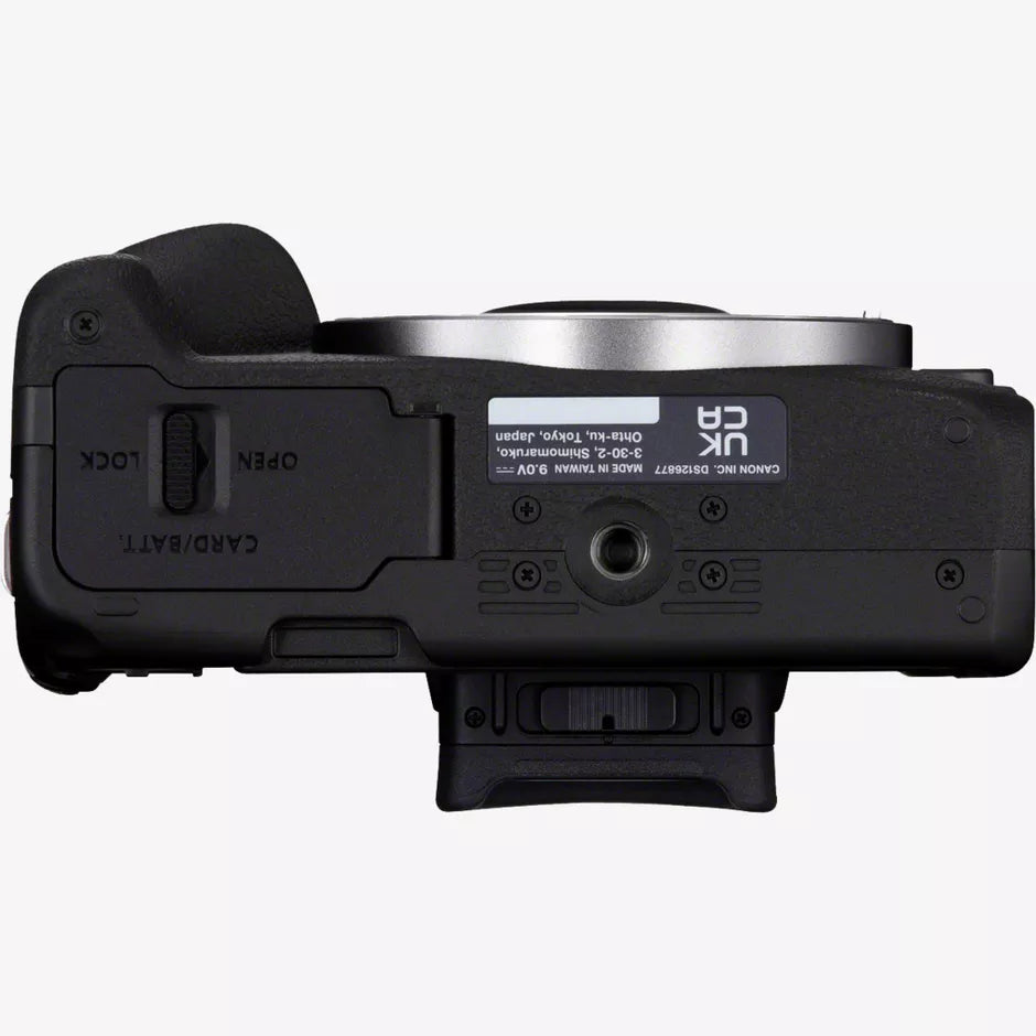 Canon EOS R50 spiegelloses Kameragehäuse, Schwarz