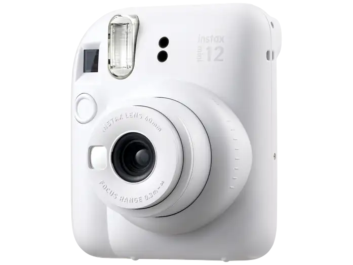 FUJIFILM INSTAX mini 12 Sofortbildkamera, Clay White
