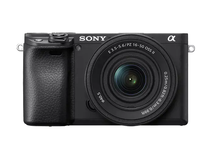 SONY Alpha 6400 Kit Systemkamera mit Objektiv 16-50 mm, 7,6 cm Display Touchscreen, WLAN