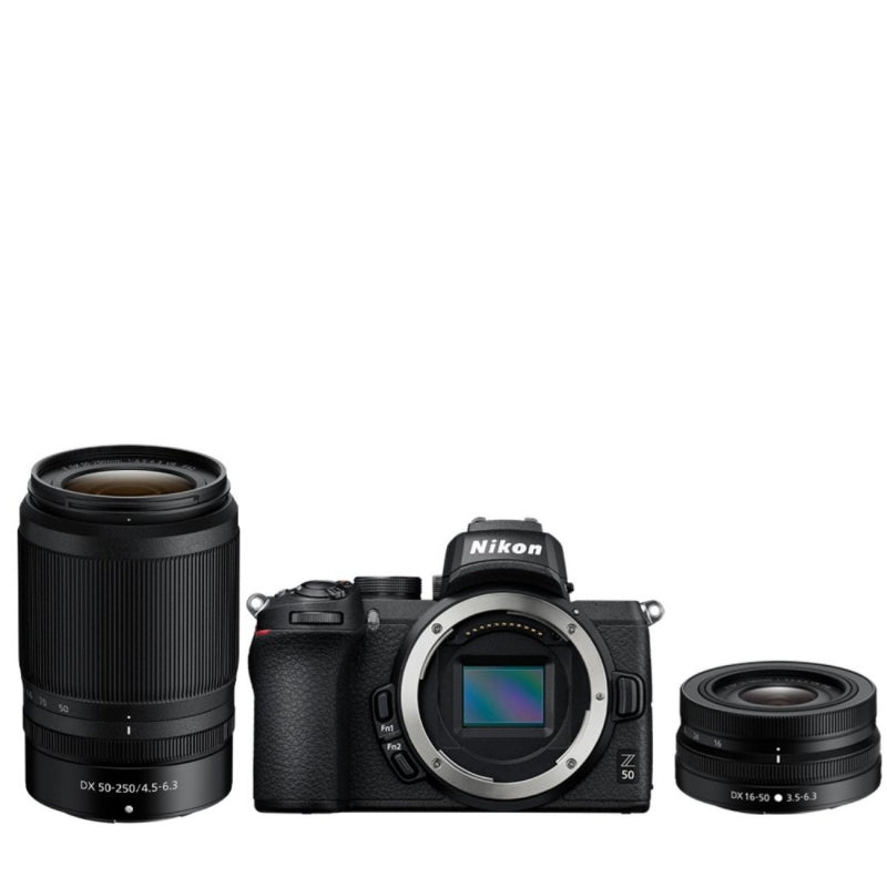 Nikon Z 50 DX 16-50mm + DX 50-250mm VR